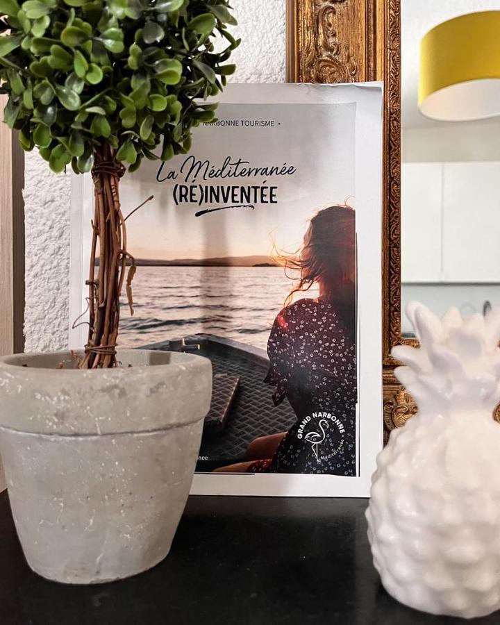 Charmant Studio Rue Droite Нарбонна Экстерьер фото